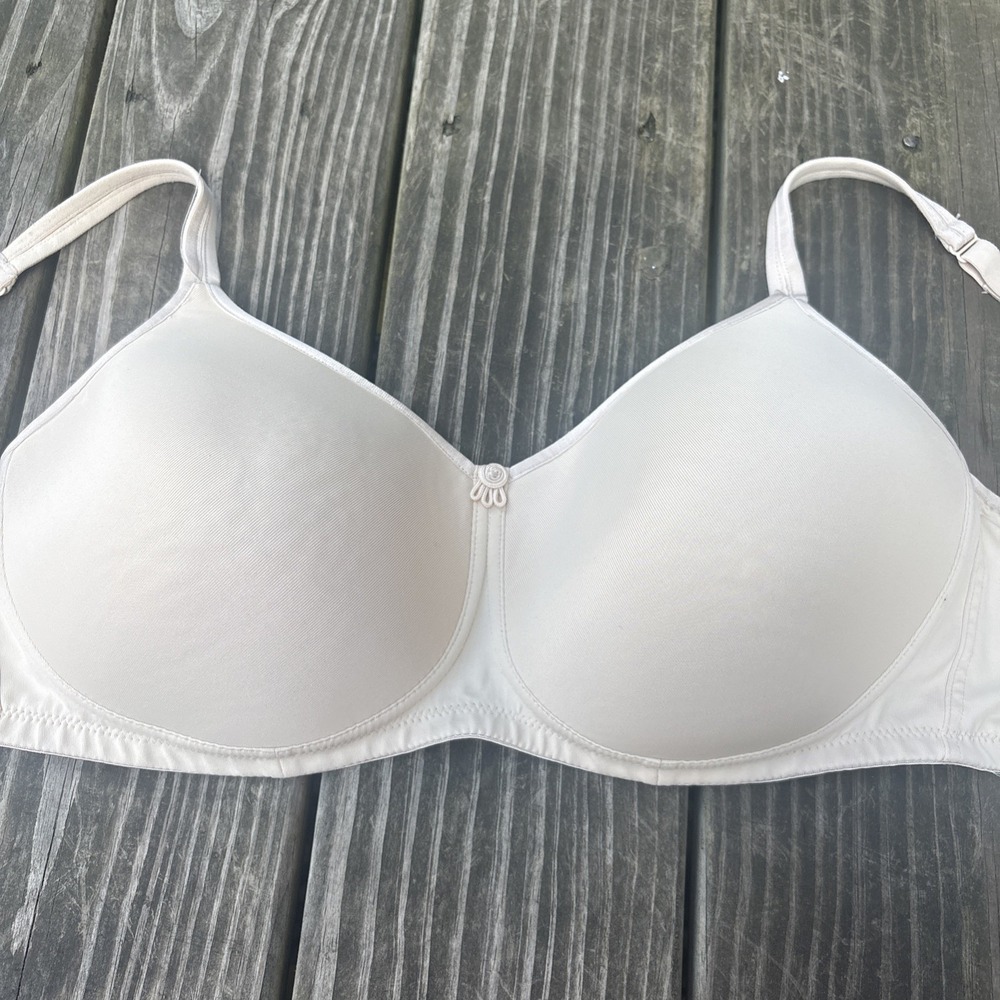 AMOENA Mara SB Padded Wire Free Mastectomy Pocketed Bra 42C 1150 Tan Wireless